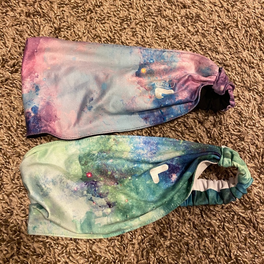 2 Fila headbands!
